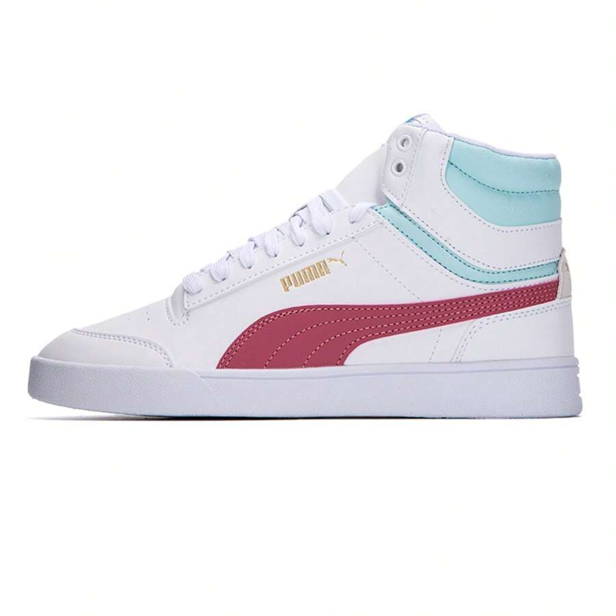 Puma Unisex Shuffle Mid Comfortable Sports Shoes, Lightweight High-Top Casual Sneakers