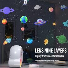 Projecteur de galaxie Planétarium 13 en 1 - Projecteur d'étoiles et de météores avec haut-parleur Bluetooth pour chambre - Lampe projecteur de nébuleuse rotative à 360°, Projecteur de lumière de nuit étoilée avec télécommande et minuterie pour cinéma maison, plafond, décoration de pièce