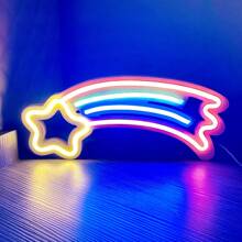 1 件霓虹灯木制工艺猫爪墙壁装饰灯,尺寸 9.44x8.66 英寸/24x22 厘米,由电池或 USB 供电,LED 氛围灯适用于卧室、宿舍、露台、酒吧、生日、圣诞节、节日装饰 - 白色 - 查看 30