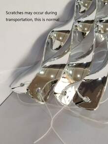 12 Piezas - Dispositivo Repelente De Aves, Dispositivo De Control De Varillas Reflectantes Para Ahuyentar Aves Y Mantenerlas Alejadas Del Jardín, Piscina, Cinta Reflectante Para Colgar En Fiestas De Navidad, Cumpleaños, Decoración Del Hogar - Plateado - Ver 9