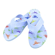 Boys' Micro-Expanded Slippers Super Soft Digital Transfer You Will Be Surprised - 白色 - 查看 5