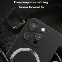 1pc Black Magnetic Soft Matte Protective Case With Glow-In-The-Dark Lanyard, Liquid Silicone Anti-Scratch Full-Body TPU Soft Protective Cover, Fingerprint-Resistant, Compatible With IPhone 15 Pro/15 Pro Max/15 Plus/15/14 Pro/14 Pro Max/14 Plus/14/13 Pro/13 Pro Max/13/13 Mini/12 Pro/12 Pro Max/12/12 Mini/11 Pro Max/11/11 Pro/XS Max/XR/XS - Black - View 6