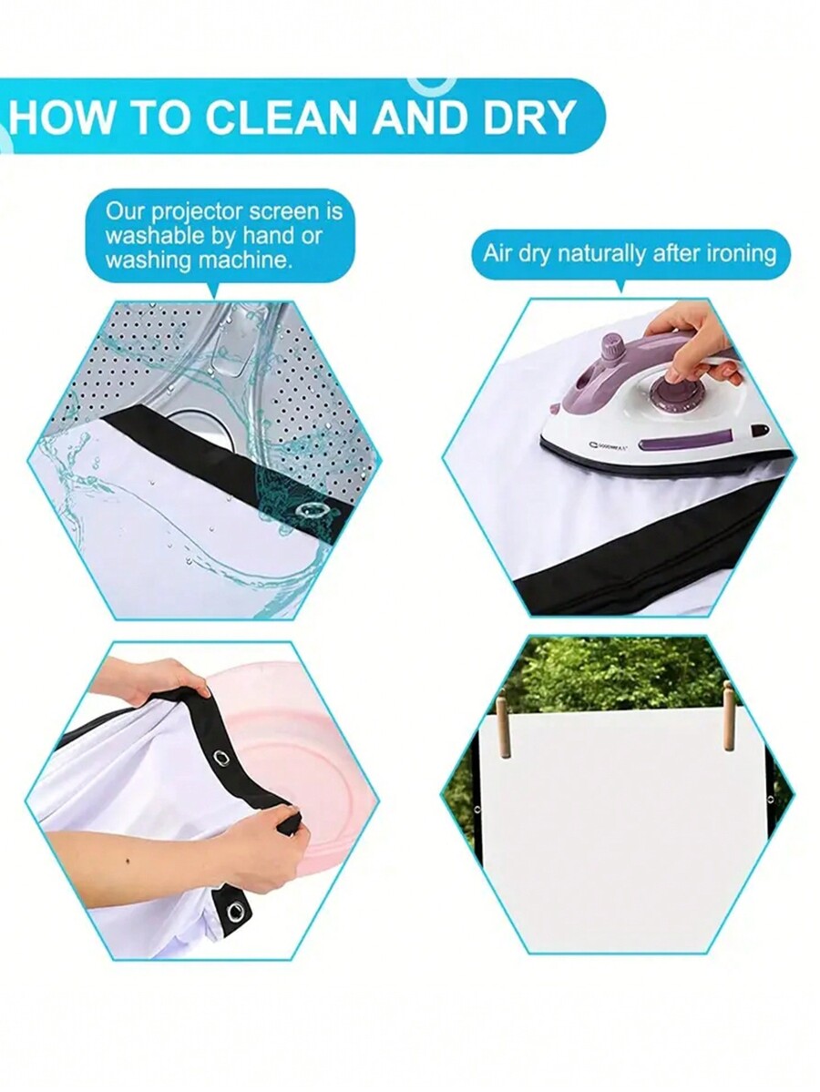 HD Projection Screen Projection Home Projector Screen Home Projector 4k