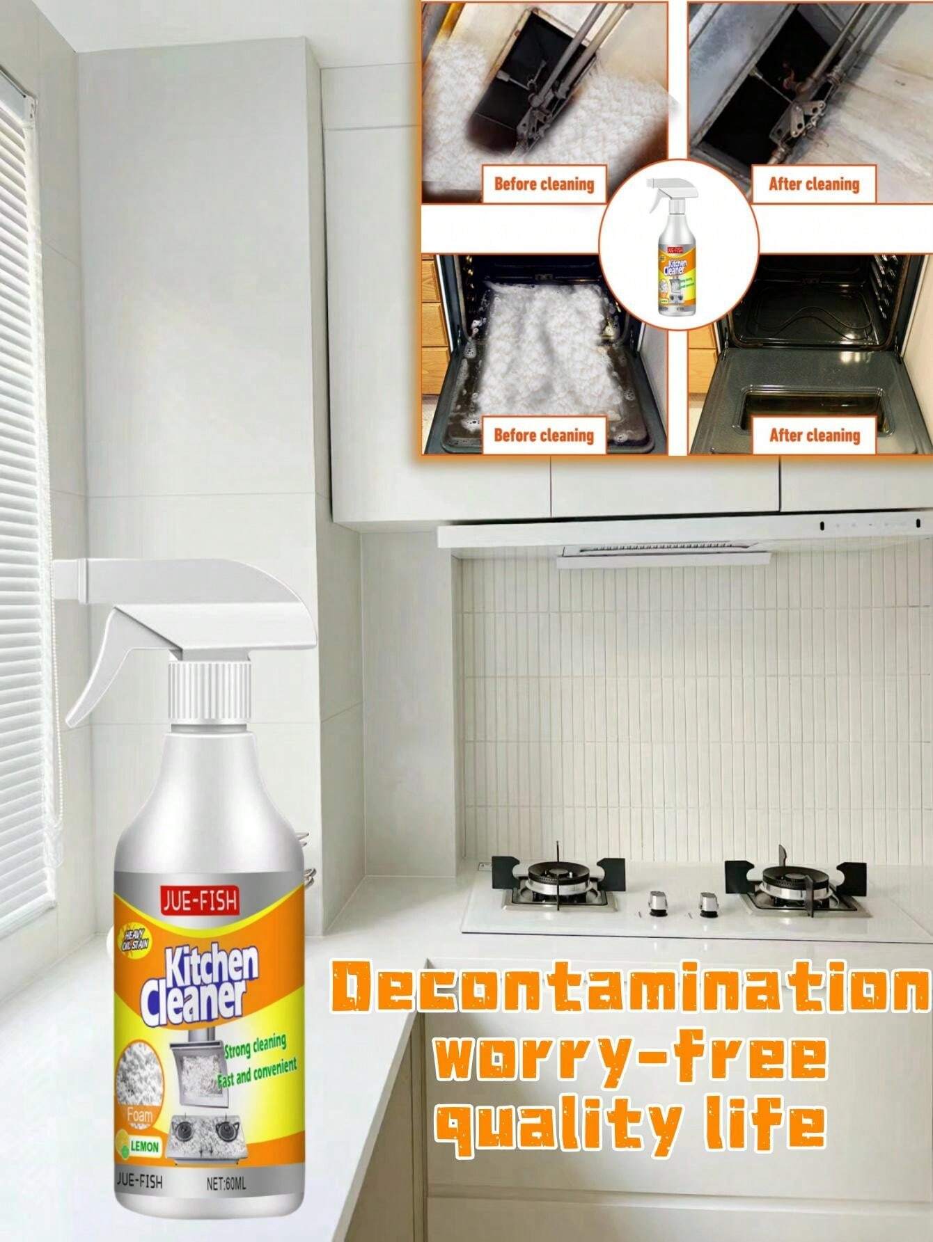 Kitchen Foam Cleaner Household Kitchen Lampblack Machine Oil Pollution