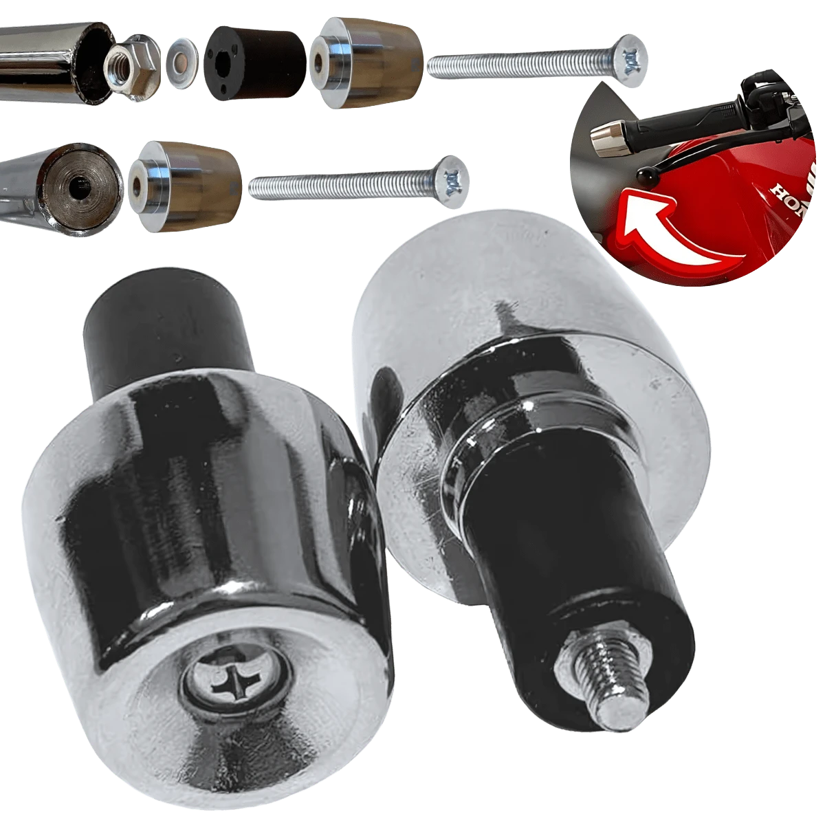 MK3 Parts PCX Motorcycle Handlebar Mount For Bike Kit 2 Units - 均碼 - 查看 1