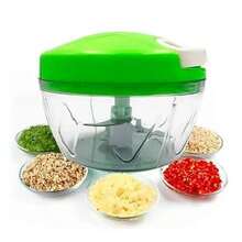 4 Piece Kitchen Kit For Slicing, Cutting And Shredding Set Of 3 Peelers With Slicer 1 Food Processor For Garlic, Onion, Manual Seasoning 500ml - Nhiều màu - Xem 6