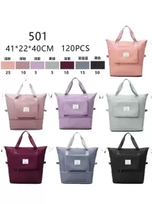 Large Capacity Waterproof Trolley Suitcase Travel Bag - 彩色 - 查看 2