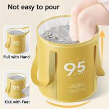 1 xô ngâm chân có thể gấp gọn di động, bồn ngâm chân cách nhiệt dùng cho gia đình và du lịch, đồ dùng spa chân - Nhiều màu - Xem 1