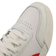 Puma Unisex Fashionable Retro Casual Sneakers, Low-Top Comfortable Shoes - white-bright Red - View 6