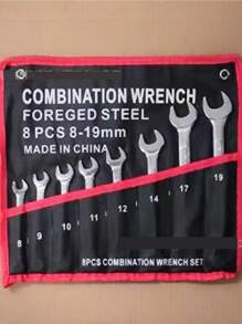 2件套花键槽型可逆扳手套装,汽车维修五金工具,男士工具 - 8-24mm精品亮光-兩用扳手套裝 - 查看 15