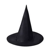 Halloween Witch Hat With Spider & Gold Foil Print, Decorative Prop, Non-Woven Fabric & Mesh Pointed Hat, Sexy Adult Witch Headpiece, Suitable For Holiday Parties, Wizard Costume Accessory - Multicolor - View 22