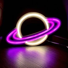 1 件霓虹灯木制工艺猫爪墙壁装饰灯,尺寸 9.44x8.66 英寸/24x22 厘米,由电池或 USB 供电,LED 氛围灯适用于卧室、宿舍、露台、酒吧、生日、圣诞节、节日装饰 - 白色 - 查看 46