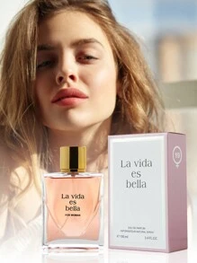 de la vida es bella para mujer: Una fragancia elegante y dulce con un aroma encantador. - Rosa - Ver 1