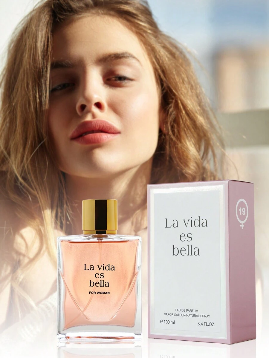 de la vida es bella para mujer: Una fragancia elegante y dulce con un aroma encantador. - Rosa - Ver 1