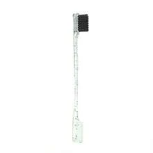 1 pieza Cepillo de cejas de doble cabeza, cepillo de cejas multifuncional, peine de control de bordes, cepillo de maquillaje, 2 en 1 cepillo de cabello y maquillaje - de doble extremo para cejas, pestañas, pelucas y pelos rebeldes - herramienta de belleza versátil - Multicolor - Ver 15
