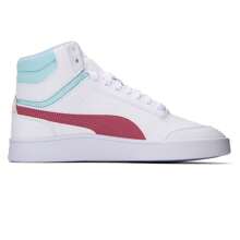 Puma Unisex Shuffle Mid Comfortable Sports Shoes, Lightweight High-Top Casual Sneakers