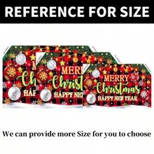 1pc Winter Christmas Snowflake Red Theme Tapestry Banner 82.7 * 59.1/59.1 * 39.4/39.4 * 29.5 Inches, Winter Christmas Snowflake Background, Suitable For Christmas Party, Happy New Year, Background Decoration, Photo Booth Props, Photography Studio Props, Restaurant Decoration, Party Decorations,Christmas - Multicolor - View 6