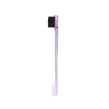 1 pieza Cepillo de cejas de doble cabeza, cepillo de cejas multifuncional, peine de control de bordes, cepillo de maquillaje, 2 en 1 cepillo de cabello y maquillaje - de doble extremo para cejas, pestañas, pelucas y pelos rebeldes - herramienta de belleza versátil - Multicolor - Ver 21