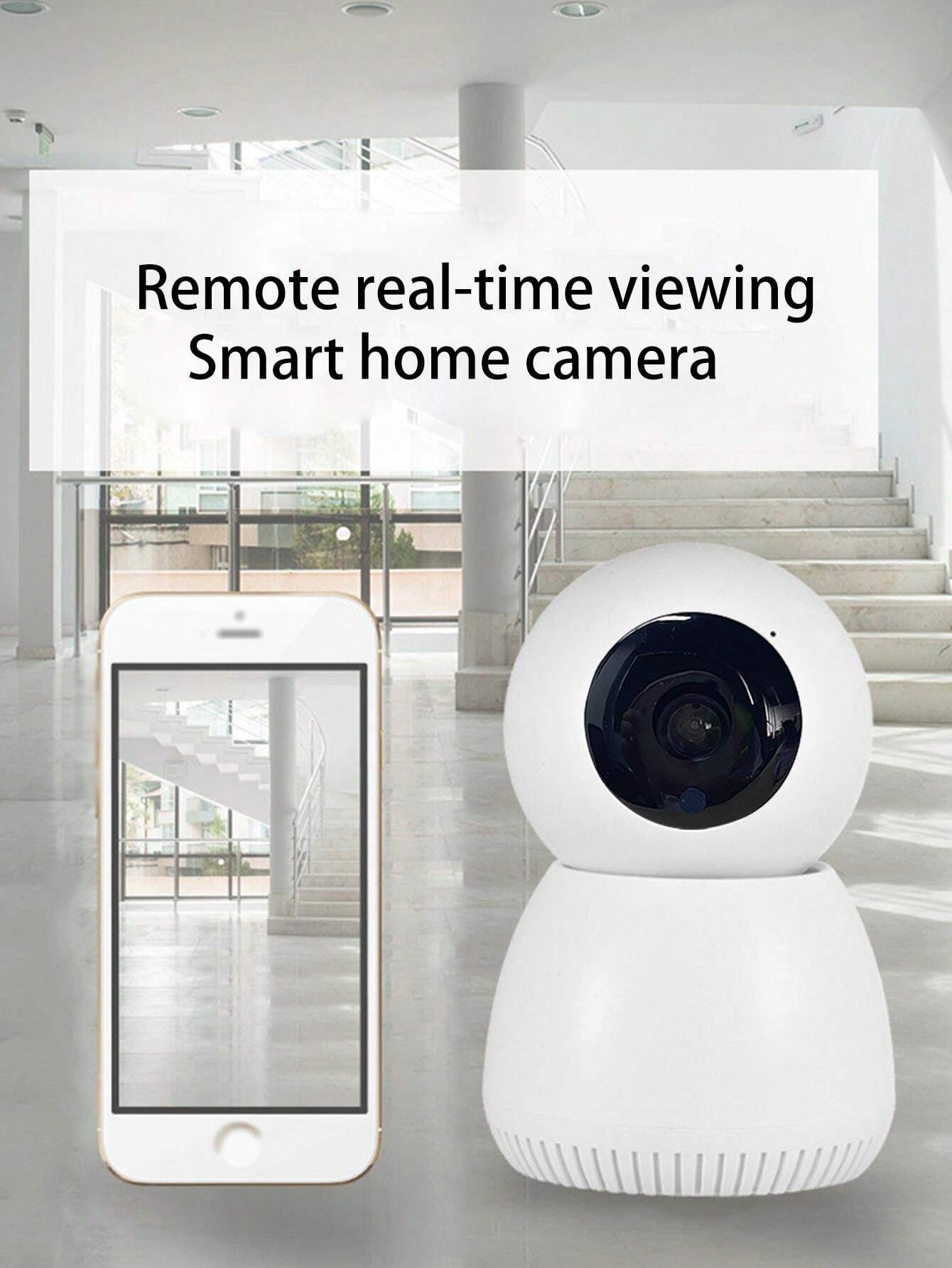 Telecamera Di Sicurezza Wireless Mini USB Per Casa – Visione Notturna A Infrarossi, Rilevamento Movimento E Grandangolo, Piccola Telecamera Di Sorveglianza Per Interni, Stile Casual