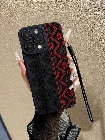 Retro Totem Vintage Painted Shockproof Protective Phone Case Compatible With IPhone 14 Pro Max, IPhone 13, IPhone 11, IPhone XR, IPhone 7/8, Samsung Galaxy A03s, A03 Core, A04, A12, A13, A14, A21s, A22, A23, A24, A32, A33 A34, A51 A52, A53, A54, A71, A72, A73, S20 FE, S21, S22, Redmi 9, Redmi 9A, Redmi 10A, Redmi 10C, Redmi Note 9, Redmi Note 10, Redmi Note 11, Redmi Note 12, Redmi 12, Redmi 12C