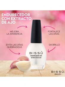 Bissu Garlic Extract Hardening Nail Polish - Clear - View 2