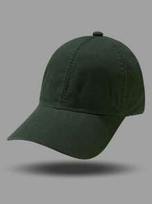 Men's Baseball Cap For Daily Wear, Summer Gift For Friend, Casual - Army Green - View 2