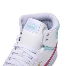 Puma Unisex Shuffle Mid Comfortable Sports Shoes, Lightweight High-Top Casual Sneakers