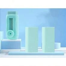 1pc, A Highly Attractive Macaron Color Push-Pull Eraser Art Examination Writing Drawing Eraser Stationery Back To School - Multicolor - View 5