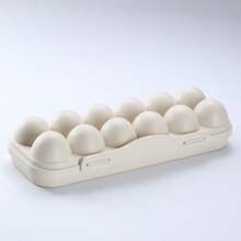 Kitchen Essentials: Stackable Egg Cartons With Flip-Top Latches - Protect Your Eggs From Bumps & Bruises During Busy Cooking Sessions - Multicolor - View 12