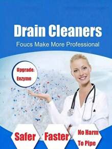10/5/1pc Super Strong Drain Cleaner To Drain Your Kitchen Sink, Toilet And Pipe In Seconds