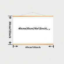 定制个人照片印刷实木挂框卷轴画定制您的照片变成画布，是卧室客厅厨房走廊、墙壁艺术、墙壁装饰、秋季装饰、房间装饰的理想礼物，无框架 - 黑色 - 查看 14