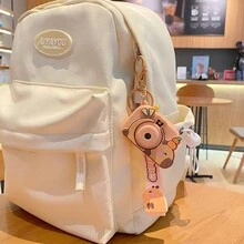 1 件创意水豚投影相机钥匙扣，可爱水豚相机钥匙圈包配件 - 彩色 - 查看 5