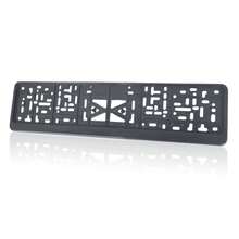 One Piece Of European Standard License Plate Frame, One Side And Half Open, Plastic License Plate Frame, European Standard License Plate Frame - one-size - View 7