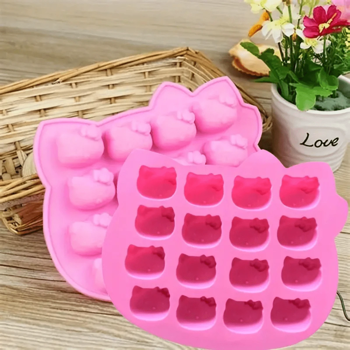 Sanrio 7 Styles Silicone Ice Cube Tray Reusable, Versatile, And