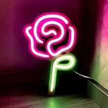 1 件霓虹灯木制工艺猫爪墙壁装饰灯,尺寸 9.44x8.66 英寸/24x22 厘米,由电池或 USB 供电,LED 氛围灯适用于卧室、宿舍、露台、酒吧、生日、圣诞节、节日装饰 - 白色 - 查看 48