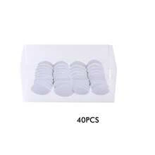 10/50 piezas Gráfico de mapeo de pestañas para principiantes, pestañas wispy, esponjas de práctica de forma de ojo reutilizables, extensiones de pestañas de práctica de maquillaje - Multicolor - Ver 3