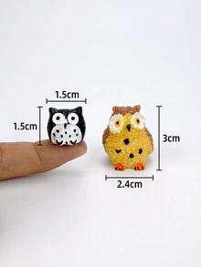 1 Set 1:12 Escala Accesorios en miniatura temáticos para casa de muñecas, figuras de modelo realistas para utilizar como props de fotografía y decoración de paisaje en miniatura