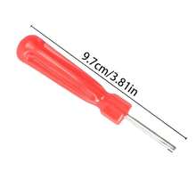 Valve Core Wrench, Valve Key, Valve Wrench, Inner Tube Wrench, Adjusting Deflation Tool - Multicolor - View 4