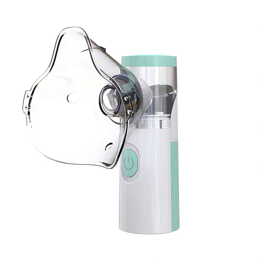 Nebulizer, Portable Nebulizer, Nebulizer Machine For Adults And Kids,For Breathing Problems, Nebulizer Masks And Adjustable Nebulization Rate Mesh Nebulizer, Facial Hydration (No Include Battery)