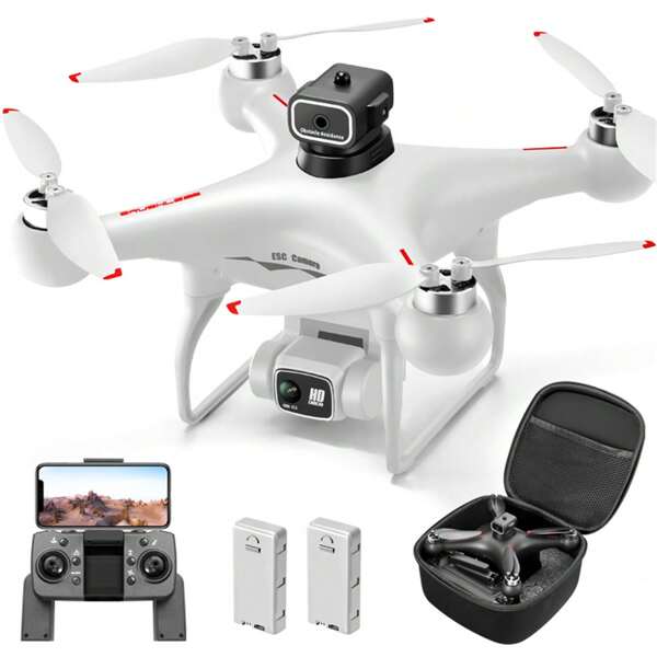 Long Endurance Brushless Motor RC New S116 Drone: Optical Flow Positioning, Obstacle Avoidance, Dual Cameras, The Perfect Toy And Gift For Adult Quadcopters