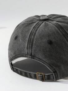 MAKEFGE 1pc Unisex Outdoor Casual Fashion CALIFORNIA Embroidery Washed UV Protection Adjustable Soft Baseball Cap, Suitable For Daily Matching Halloween