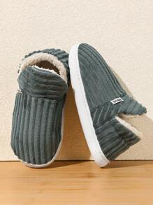 男女青年款包跟家居鞋室内外保暖防滑鞋冬季防冻护脚防寒鞋 - 查看 5