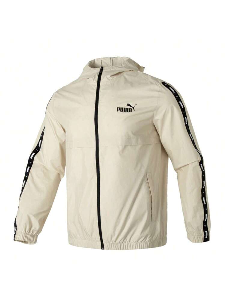 Puma ESS+ TAPE Windbreaker Jacket Men's Label Woven Thin Hooded