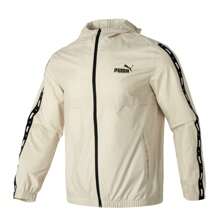 Puma ESS+ TAPE Windbreaker 外套男士串標梭織薄款連帽運動外套 849499-88