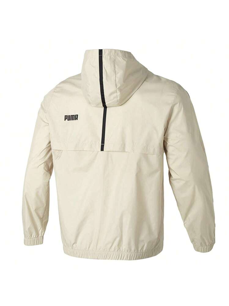 Puma ESS+ TAPE Windbreaker Jacket Men's Label Woven Thin Hooded