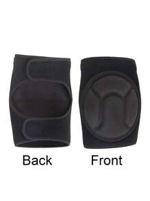 1PC S/M/L/XL Non-Slip Thick Soft Breathable Black Knee Pads , For Dance Volleyball Basketball Football Tennis Running Sport Workout Men Women Summer Outdoor Cycling Protector Knee Brace Gym Accessories Knee Support Sports Knee Pads Gym Knee Pads