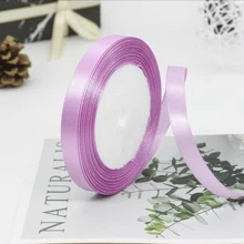 25 Metri di nastro di raso, nastro intrecciato sottile da 1 cm di larghezza, nastro per confezioni regalo, per regali, confezioni di torte e artigianato, per il ritorno a scuola e per San Valentino