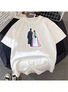 Alchemy Of Souls T-Shirt Couple Drama Series Fashion Inspiration Various Colors 100% Cotton - trắng - Xem 1
