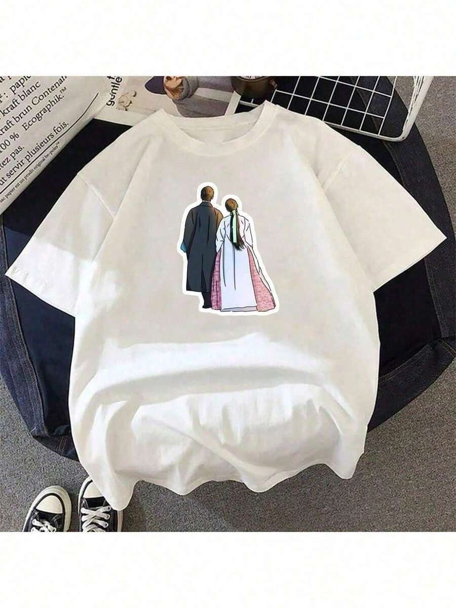 Alchemy Of Souls T-Shirt Couple Drama Series Fashion Inspiration Various Colors 100% Cotton - trắng - Xem 1