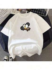 T-Shirt Gym Egg Workout Fashion Inspiration Various Colors 100% Cotton - 白色 - 查看 1